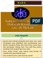 Power Point PAI SMA X BAB 8 Dakwah Rasulullah SAW Di Makkah