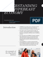 UNDERSTANDING THE RISE OF THE HYPEBEAST ECONOMY