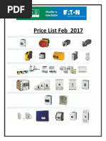 Eaton Price List 2017 PDF