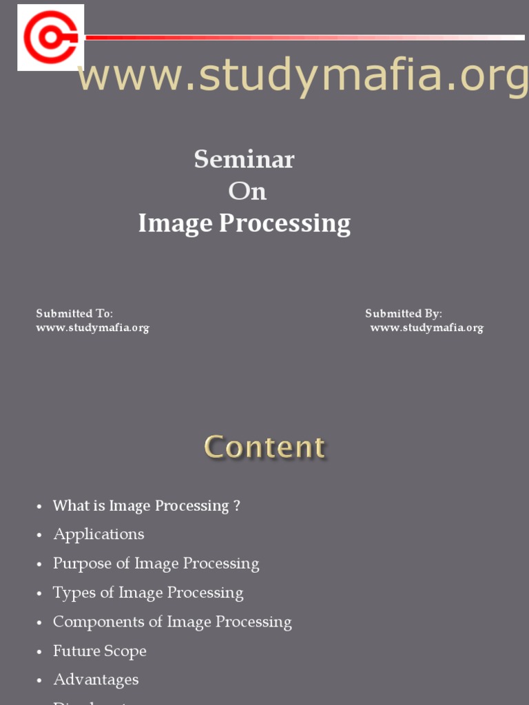 CSE Image Processing | PDF | Digital Image | Image