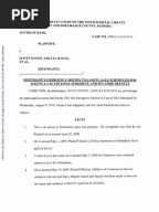 motion foreclosure order injunction temporary emergency aside florida stay vacate sample prejudice judgment cancel restraining preliminary dismiss complaint practice material