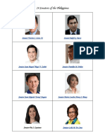 24 Senators of The Philippines