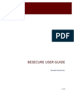 beSECURE User Guide Final 2018 8