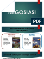 NEGOSIASI