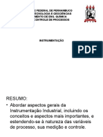 Universidade Federal de Pernambuco Centro de Tecnologia E Geociências Departamento de Eng. Química Análise E Controle de Processos