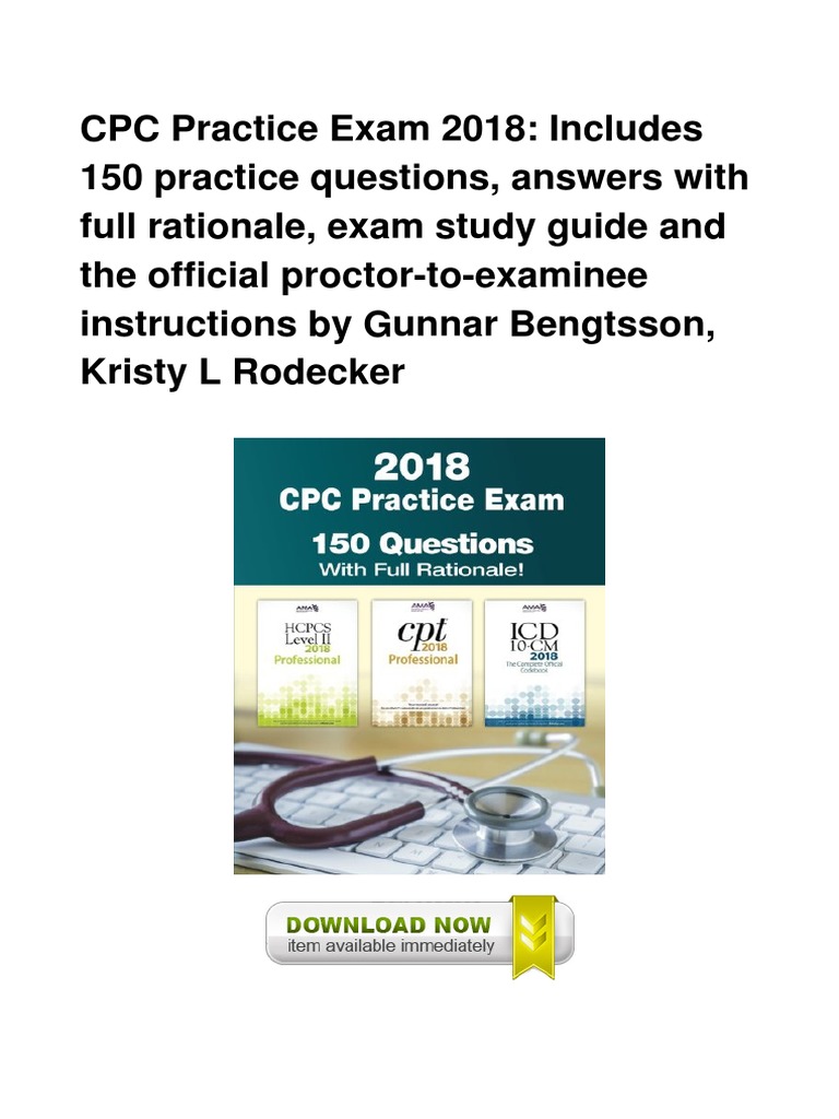 2018 CPC Practice Exam with 150 Questions | PDF