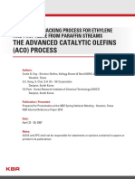 A Catalytic Cracking Process For Ethylene and Propylene From Paraffin Streams PDF