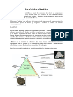 Roca Máfica o Basáltica