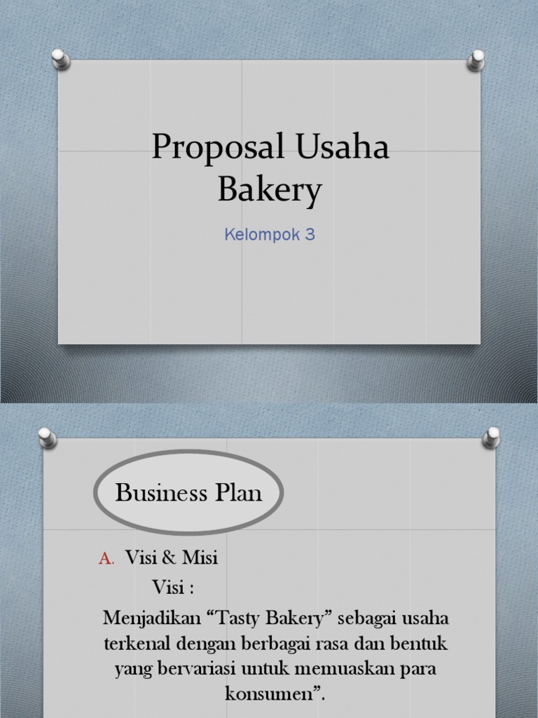 Proposal Usaha Bakery Pdf