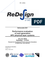 ReDeSign-D21 Performance Evaluation of Next Generation HFC Physical Layer Systems
