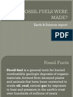 How Fossil Fuels Were Made