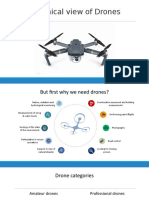 Mechanical view of Drones