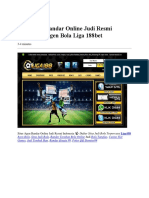 Situs Agen Bandar Online Judi Resmi Indonesia Agen Bola Liga 188bet