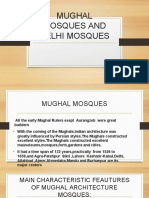 Mughal Mosques and Delhi Mosques