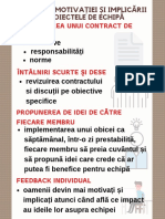 Creșterea Motivației Și Implicării În Proiectele de Echipă 2