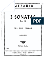 3 SONATAS OP . 103 FOR TWO CELLOS