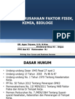 HIGIENE INDUSTRI (Faktor Fisika, Kimia, Biologi, Fisiologi, Psikologi - Pengenalan Alat Lab)