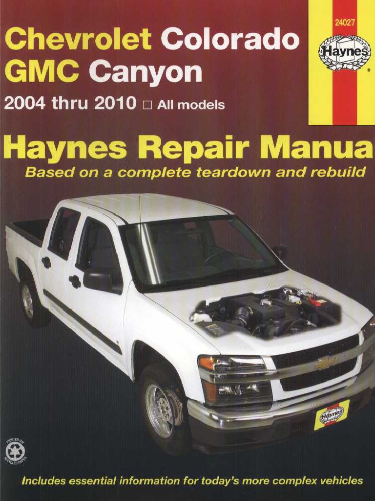 2004 CHEVY COLORADO REPAIR MANUAL PDF intelligence overview