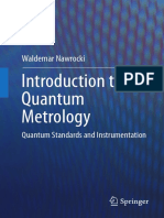 Introduction To Quantum Metrology by Waldemar Nawrocki (2015)