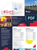 RMIT Sports Centre Facilities Hire Brochure 2019