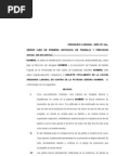 CARTA DE DESISTIMIENTO