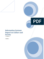 Information Systems Impact On Culture & Society
