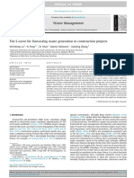 The S-Curve For Forecasting Waste Generation in Construction Projects Lu, Peng, Chen, Skitmore, Zhang