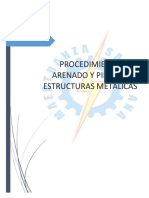 Procedimiento Arenado