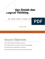 1 - Penelitian Ilmiah Dan Logical Thinking