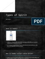 Types of Spirit