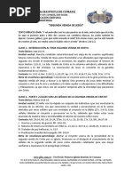 ESCUELA BÍBLICA 2da. VENIDA DE JESÚS