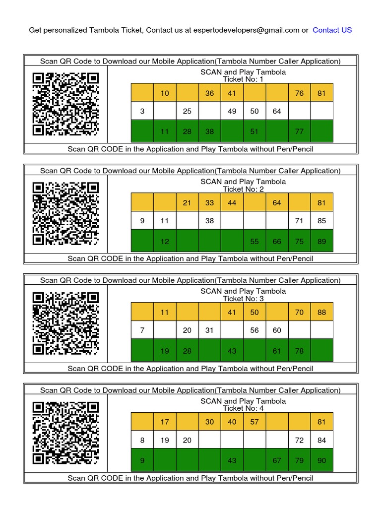 100 tambola ticket printable free republic day independence day