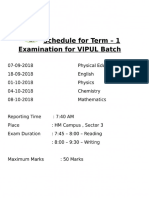 time-table