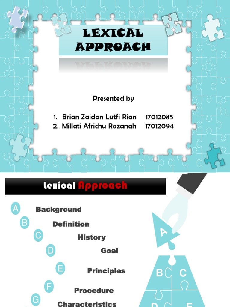 Understanding the Lexical Approach | PDF | Lexicon | Vocabulary