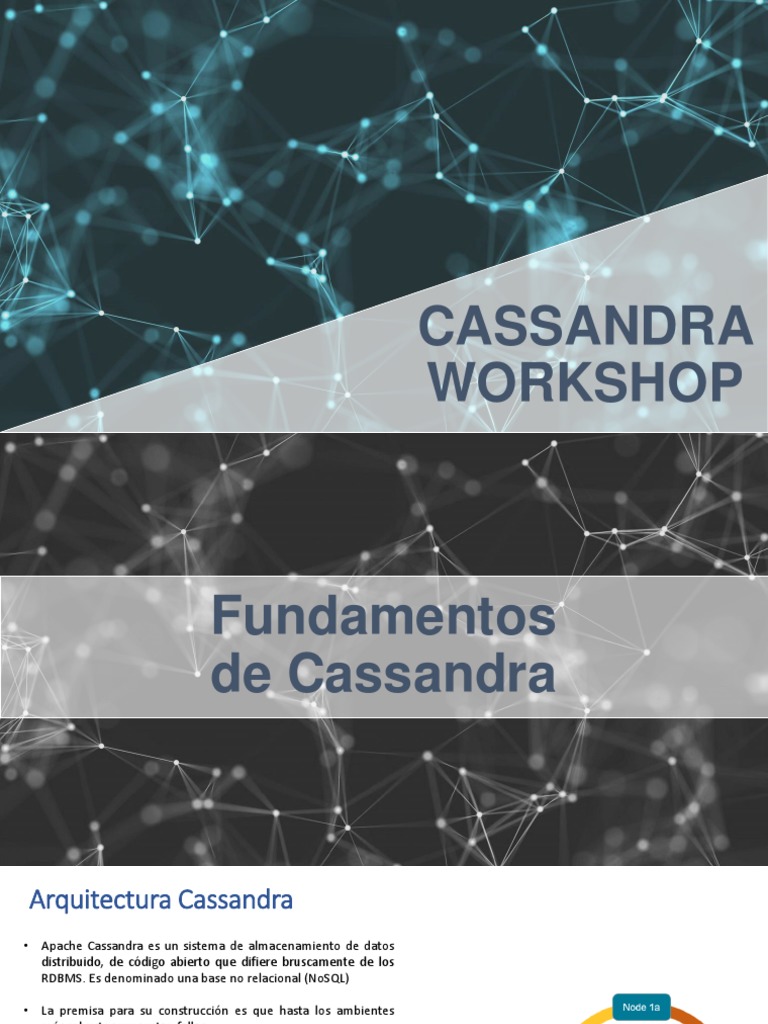 Fundamentos de Apache Cassandra NoSQL | PDF | Base de datos relacional ...