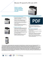 Caracteristicas Impresora HP Color Laserjet m570