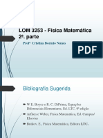 Física Matemática Série Fourier EDP