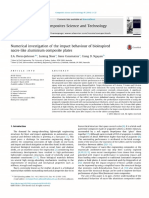 Numerical Investigation of The Impact Behaviour of Bioinspired Nacre-Like Aluminium Composite Plates - Elsevier Enhanced Reader