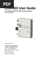 Corinex CXP-HDC LVC UserGuide v1.0