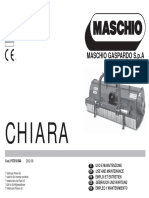 Operation Manual CHIARA (2012-08 F07010544 IT-EN-FR-DE-ES)