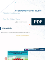Aula 05 - DEFEITOS E IMPERFEIÇÕES NOS SÓLIDOS - Ciências dos Materiais- - Unifacs.pptx