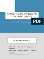 Desenho arquitetônico – normas gerais