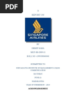 Download Report on Singapore Airlines by debjitsaha2009 SN44281268 doc pdf