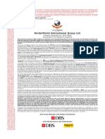 Kinderworld Prelim+Prospectus+ (Clean) (2019.06.27) PDF