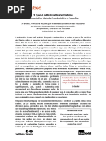 O que é a Beleza Matemática