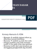 Konsep Manusia KDM