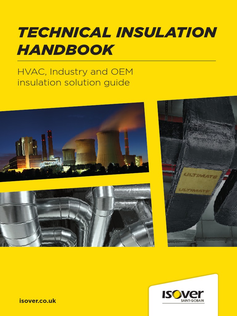 Technical Insulation Handbook | PDF | Duct (Flow) | Building Insulation