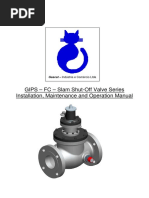 GIPS – FC – Slam Shut-Off Valve Series Installation, Maintenance and Operation Manual