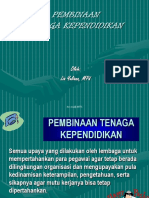 Pembinaan Dan Pengembangan Tenaga Kependidikan.5