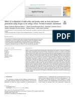 Effect of co-digestion of milk-whey and potato stem on heat and power generation using biogas as an energy vector Techno-economic assessment